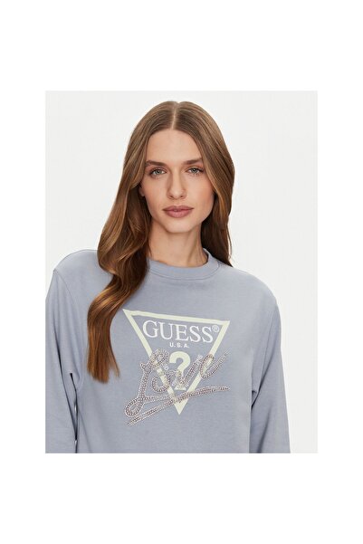 Guess Γυναικεία Μπλούζα W5GQ05KB683 Μπλε