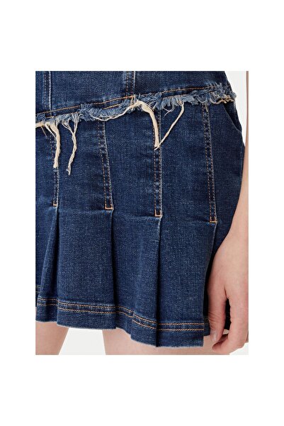 Guess Rochie din denim pentru femei W5YK71D4H1D Albastru