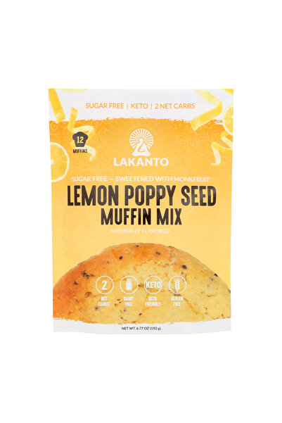 Lakanto Lemon Poppyseed Muffin Mix 6.77 OZ 6.77OZ