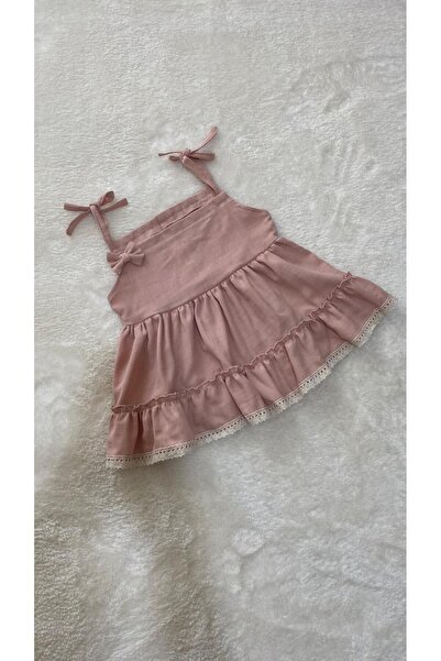 HAYY Pudra Askili Lace Detail Dress