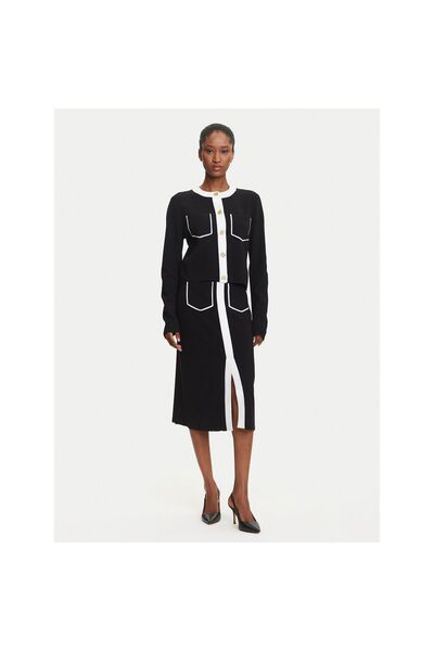 Karl Lagerfeld Fustă creion de damă A3W12023 Negru