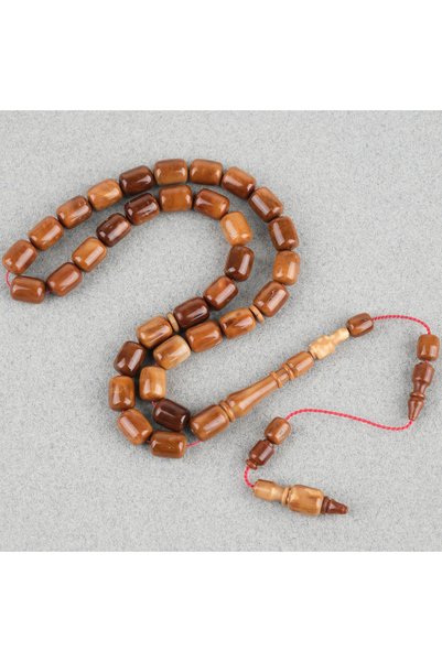 LapisDo Kuka Usta Handcrafted Capsule Cut 7X9.5Mm Prayer Beads