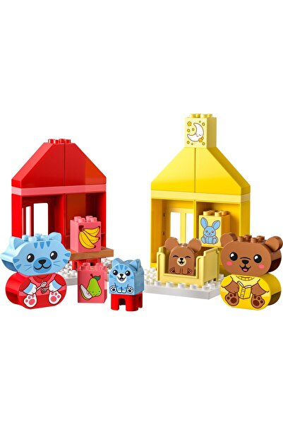 LEGO Activități zilnice DUPLO - mâncare și somn 10414 + geantă