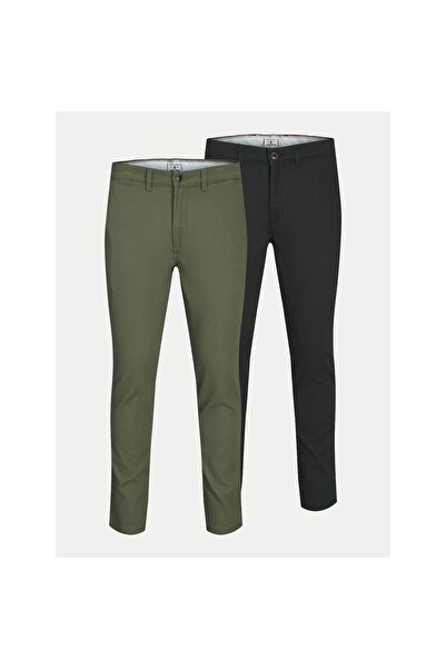 Jack & Jones Pantaloni - Negru - Regular