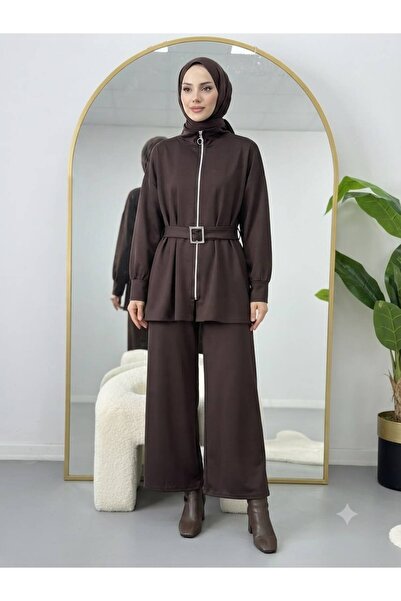 YILMAZBARMAZ Loyşa Belt Detailed Trouser Suit