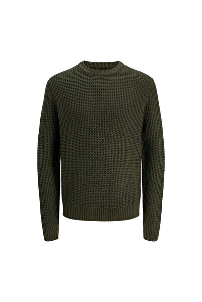 Jack & Jones Pulover bărbătesc Jack Jones 12287594 Verde