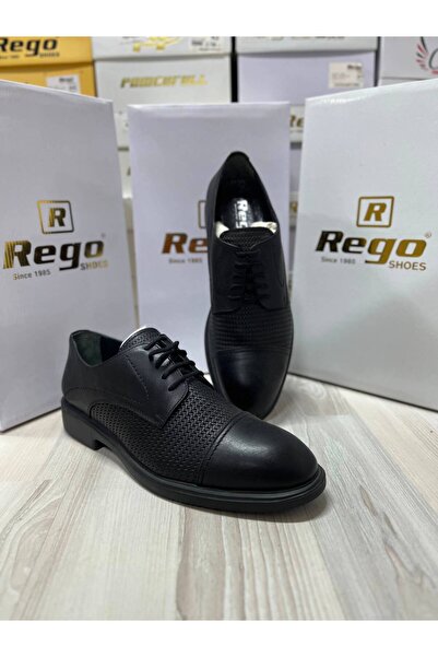 Rego 2237 Genuine Leather Casual Comfortable Men's Shoes