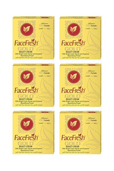 FaceFresh Face Fresh Gold Plus Beauty Cream - Pack of 6