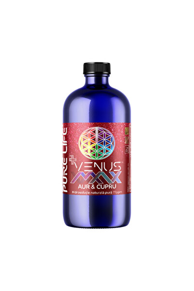 PureLife VENUS™ MAX 77ppm 480ml AUR & CUPRU golden ratio