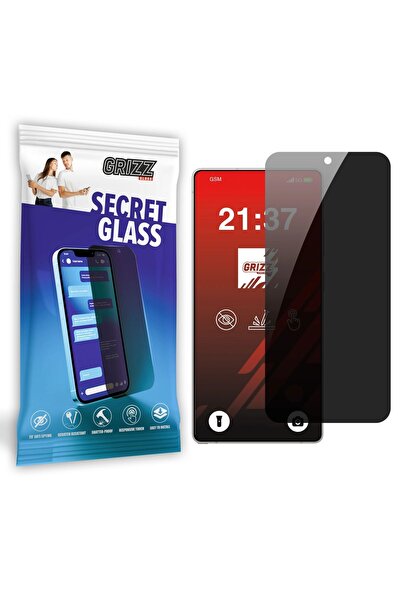 Grizz Glass Grizz SecretGlass Folie de protecție hibridă cu confidențialitate...