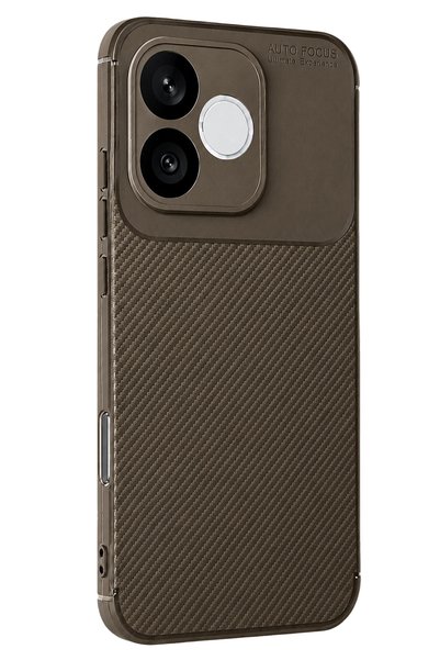 New Face Ilkestor Honor 600 Lite Auto Focus Carbon Cover (173230) - Brown