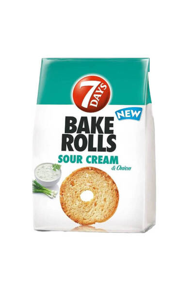 BAKE ROLLS 80gr - (SOUR CREAM ΚΑΙ ONION)