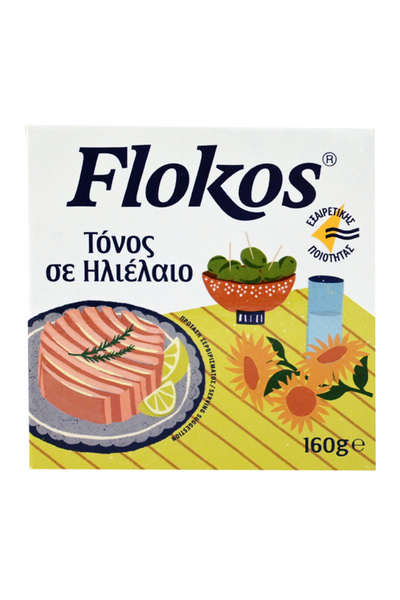 flokos ΤΟΝΟΣ 160gr. - (ΣΕ ΗΛΙΕΛΑΙO)