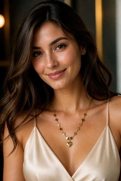 Monalisa Home Luxury Figured Adjustable Necklace