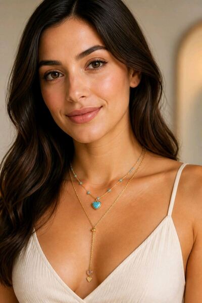 Monalisa Home Luxury Figured Adjustable Necklace