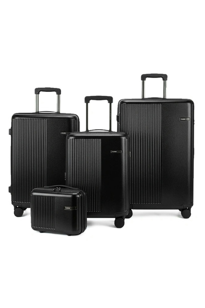 Tereplus FLIEGER 4-Piece PC Luggage Set (14/20/24/28"), Modern Curved Design,...