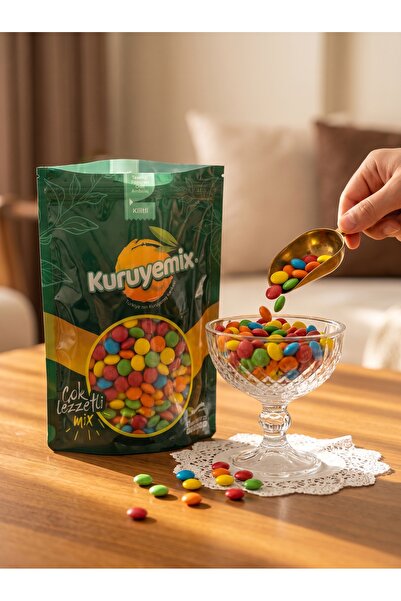 Kuruyemix Doğal ve Rengarenk Draje Bonibon - İkramlık, Pasta Süsleme ve Atışt...