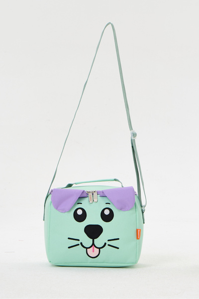 Roxbros Mint Dog Figured Thermal Lunch Bag Mint - Thermal Insulated for Girls...