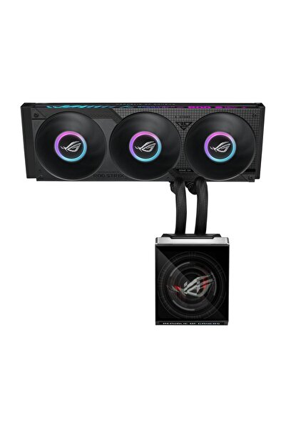 ASUS ROG Strix SLC IV 360 ARGB LCD AIO Υδρόψυξη Επεξεργαστή, 3x120mm, Μαύρο