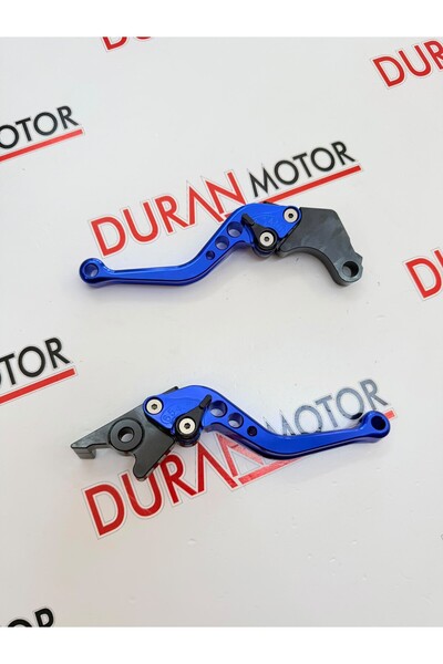 dardere motor Fren Debriyaj Kolu Manet Seti mavi Spor Cnc Kesim - Kuba Tk03