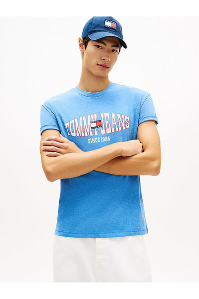 Tommy Hilfiger Erkek Waving Flag Regular Fit T-shirt