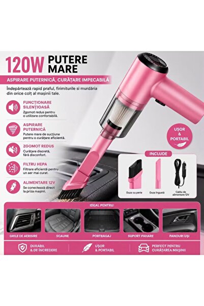 Generic Brand Aspirator auto portabil. Alimentare USB