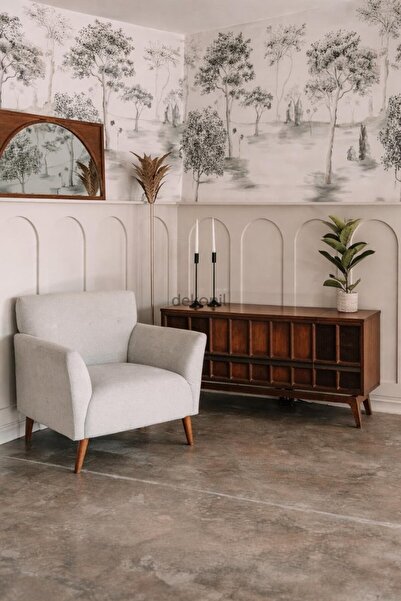 Dekonil Boyanabilir MDF Yarım Kemer Duvar Paneli 54x104 cm 4 Adet – Dekoratif...