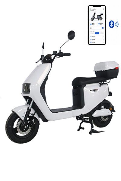 Ummelia Citymax 1 Pro 60V 1000W Electric Scooter Motorcycle | 48V 12Ah Batter...