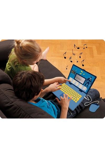 LEXIBOOK Laptop educativ bilingv pentru copii Batman pol/ang
