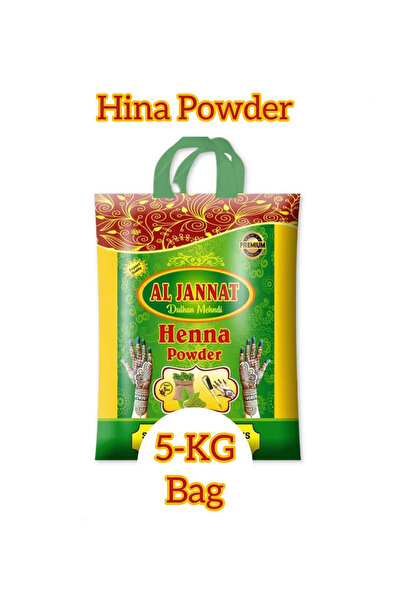 M.A Traders Natural Herbal Hina Powder – 5kg Bulk Bag – Pure Brown Mehendi fo...