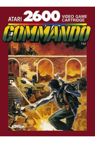 ATARI Commando 2600 Παιχνίδι (Μεταχειρισμένο)