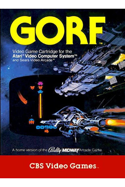 ATARI Gorf 2600 Παιχνίδι (Μεταχειρισμένο)
