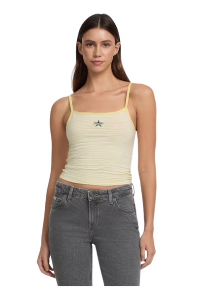 Guess Jeans Αμάνικη Μπλούζα W5GP35KCIE1-S20U - Yellow - l