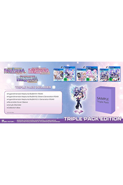 Idea Factory International Hyperdimension Neptunia Re;Birth 1 2 3 Τριπλό Πακέ...