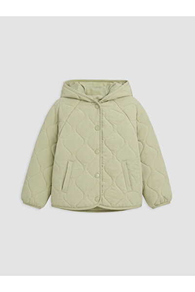 LC Waikiki Hooded Quilted Girls' Coat