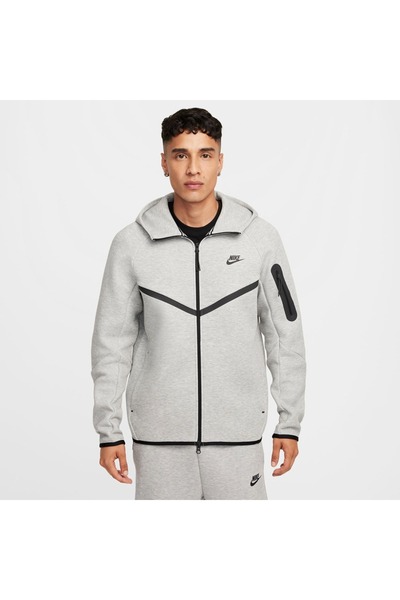 Nike M NK TCH FLC FZ WR HOODIE HV0949-063 Γκρι M