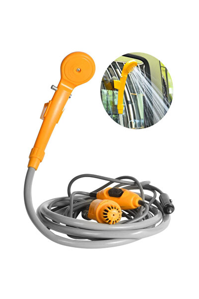 OEM Φορητό ντους κάμπινγκ, QttvbTna, 36W, 30x17x9cm, πορτοκαλί
