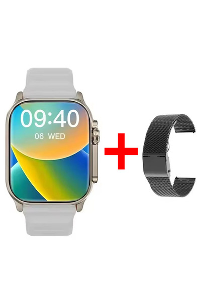 Choice15 Gray and Strap 2026 New Watch 10 Ultra Smart Watch 49mm New NFC Men ...