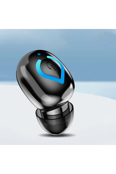 Choice1 Black Mini Wireless Bluetooth Headphones With Microphone In-ear Singl...