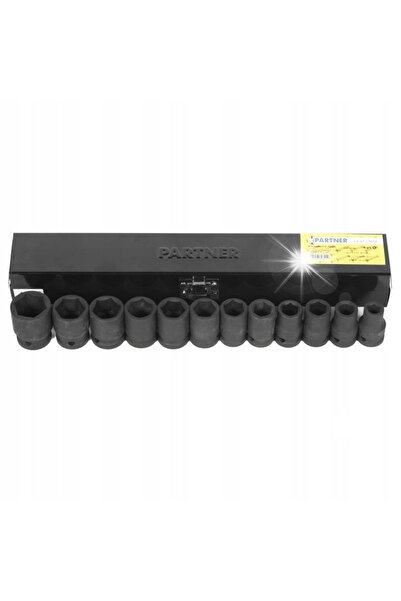 partnercentershop Set de chei tubulare de impact scurte Nasadki 1/2'' 10-24mm...
