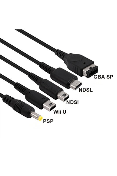 Choice كابل شحن لنينتندو NDSi وNDSL وGBA SP وWiiU، سلك طاقة لوحدة ألعاب PSP