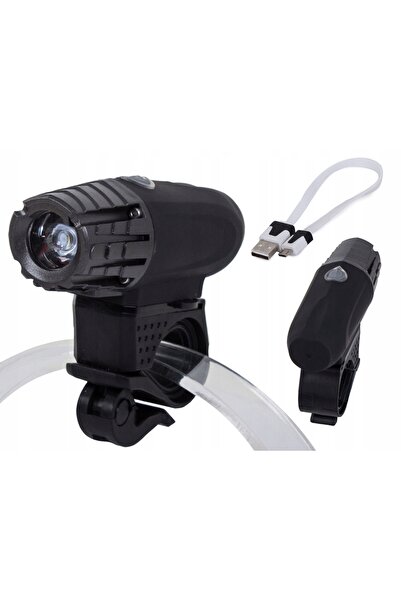 verk group Lumină de bicicletă, far frontal, lanternă LED Xm-L2 USB