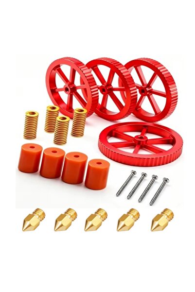 Choice1 Upgrade Kit Ender 3 Springs Upgrade Kit,Hot Bed Leveling Kit for Ende...