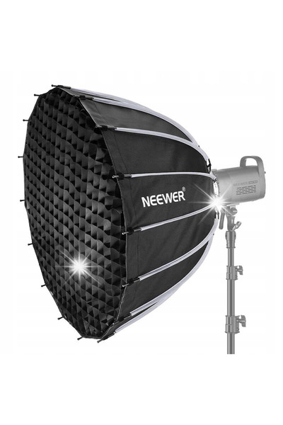 NEEWER Difuzor pentru Lămpi Flash, Lampă de Studio, Softbox Fotografic 85cm