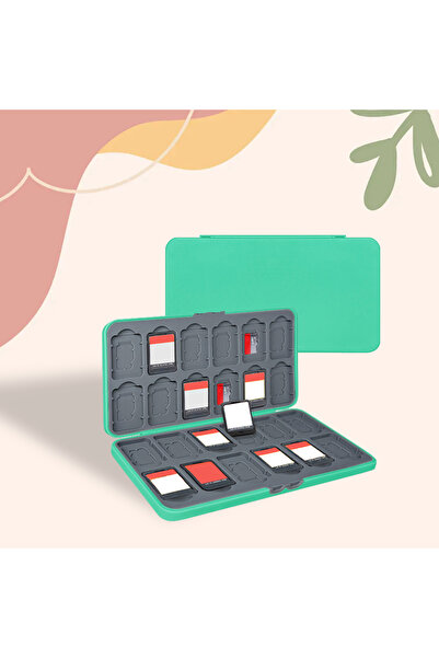 choice2 green Suitable for Switch1/2 Lite/OLED game card storage box, can hol...