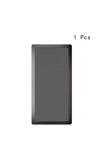 choice2 12x24cm black Magnetic Suction PVC Computer Host Box Dust Screen Note...