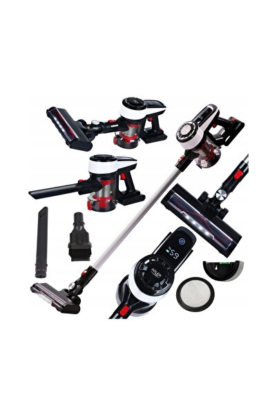 adler Aspirator vertical fără fir pentru uz casnic, mic, 3 în 1, fără sac, 75...