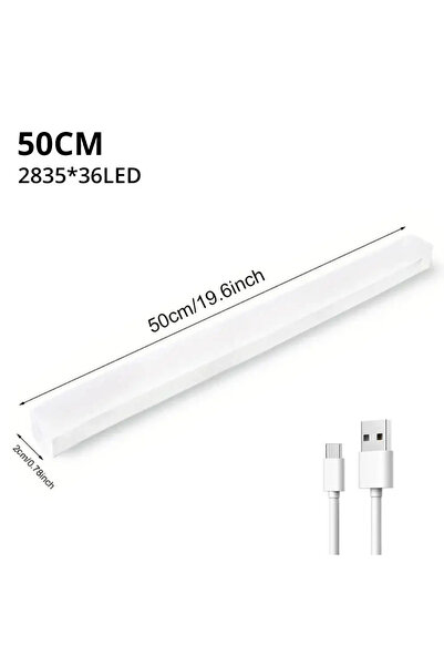 Choice 50cm Warm white Night Lights Wireless LED Motion Sensor Lamp USB Recha...