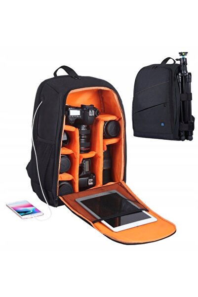 NO BRAND Rucsac fotografic PULUZ, geantă impermeabilă pentru camere DSLR și a...