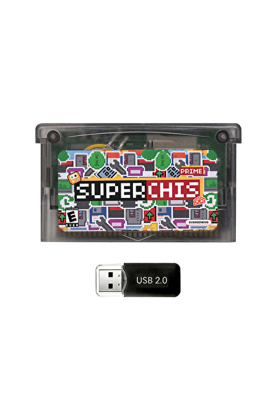 Choice Black No Card 2026 2.0 SuperChis Prime Game Cartridge for Nintendo GBA...